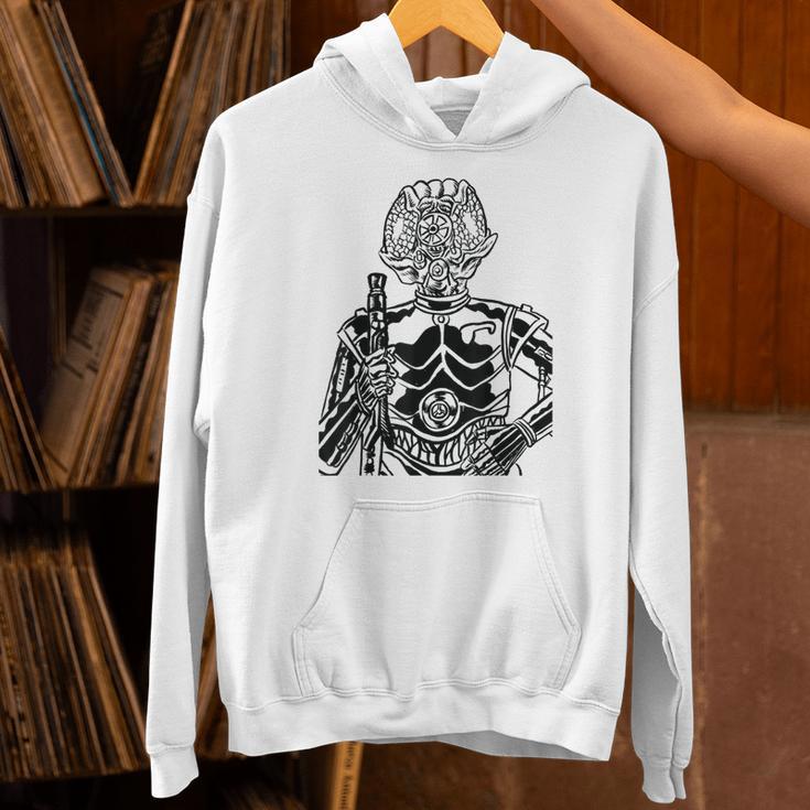 Star Wars 4-LOM Bounty Hunter Droid Comic Book Sketch Unisex Hoodie
