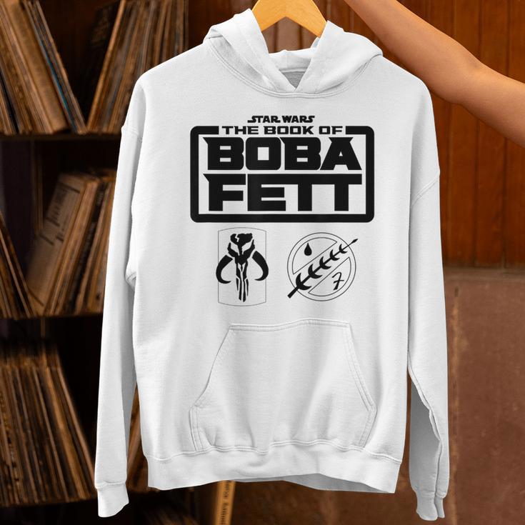 Star Wars The Book Of Boba Fett Armor Symbols V-2 Unisex Hoodie