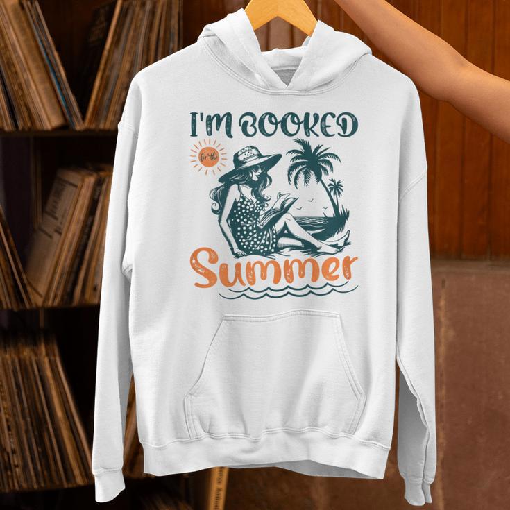Summer Reading Books Lover I'm Booked For The Summer Unisex Hoodie