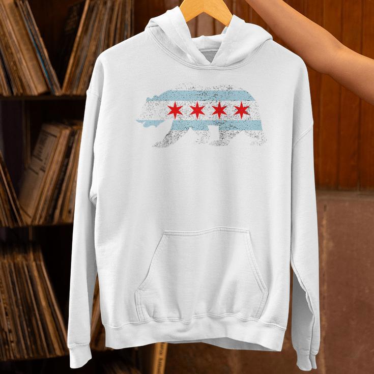 Sweet Vintage Retro Chicago City Flag Bear Print Raglan Baseball Tee Unisex Hoodie Sweet Vintage Retro Chicago City Flag Bear Print Raglan Baseball Tee Unisex Hoodie