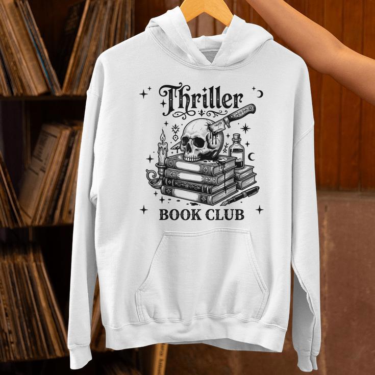 Thriller Book Club Mystery Lover Reading Crime Novel Unisex Hoodie Thriller Book Club Mystery Lover Reading Crime Novel Unisex Hoodie
