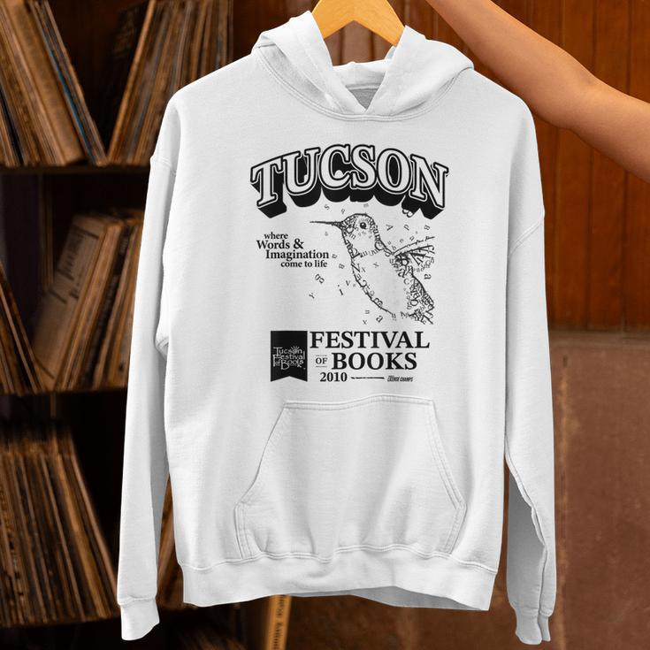 Tucson Festival Of Books TFOB 2010 Hummingbird Mascot Unisex Hoodie Tucson Festival Of Books TFOB 2010 Hummingbird Mascot Unisex Hoodie