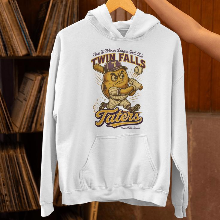 Twin Falls Taters Minor League Baseball Team Unisex Hoodie Twin Falls Taters Minor League Baseball Team Unisex Hoodie