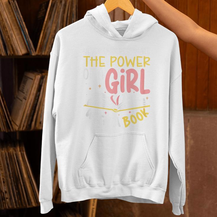 Never Underestimate Bookworm Girl Book Reader Reading Unisex Hoodie Never Underestimate Bookworm Girl Book Reader Reading Unisex Hoodie