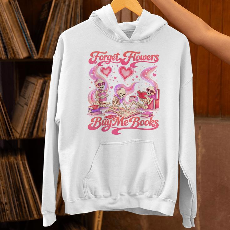 Valentines XOXO Book Lover Forgets Flowers Buys Me Books Unisex Hoodie Valentines XOXO Book Lover Forgets Flowers Buys Me Books Unisex Hoodie