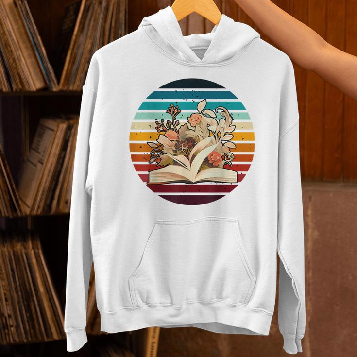 Wildflower Book Lovers For Summer Reading Booktrovert Women Unisex Hoodie