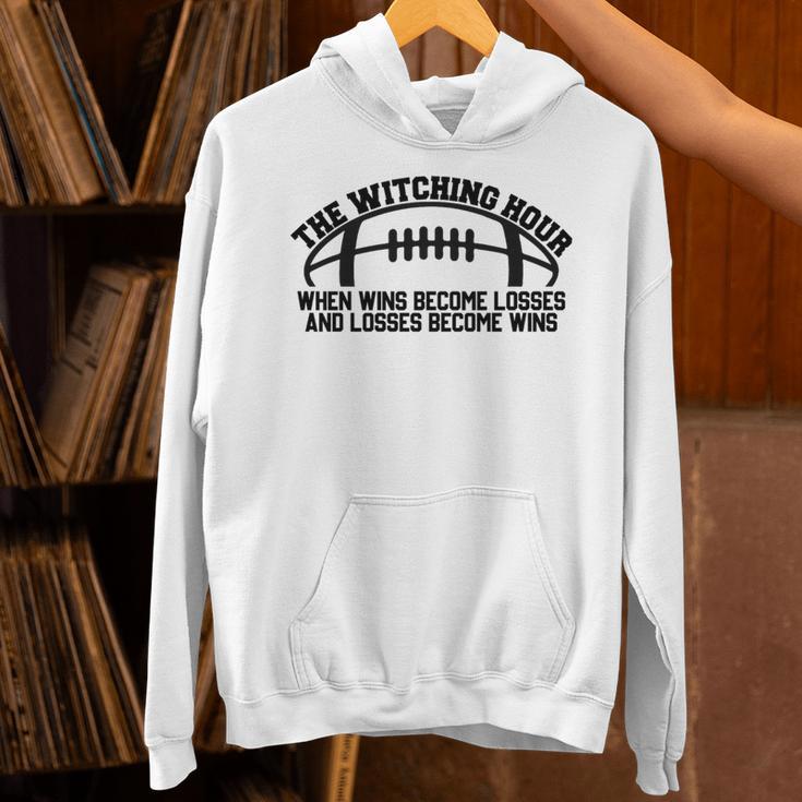 The Witching Hour When Wins Become Losses Baseball Premium Tri-Blend Unisex Hoodie