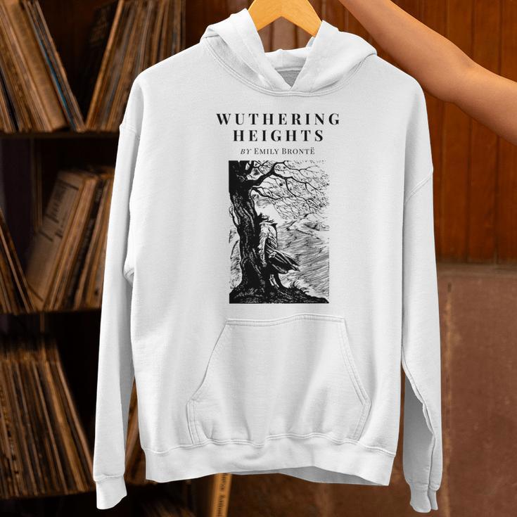 Wuthering Heights By Emily Bronte Vintage Book Cover Premium Tri-Blend Unisex Hoodie