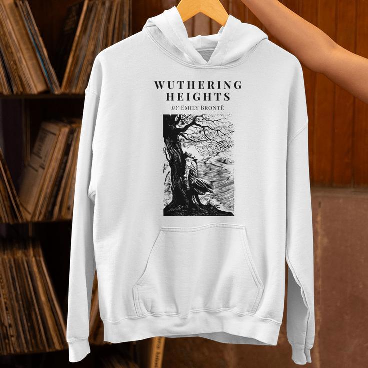 Wuthering Heights By Emily Bronte Vintage Book Cover Unisex Hoodie