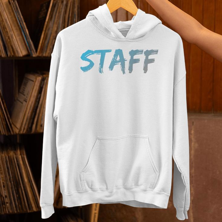 スタッフバックプリントデザインtシャツ イベントスタッフ用 パーカー
