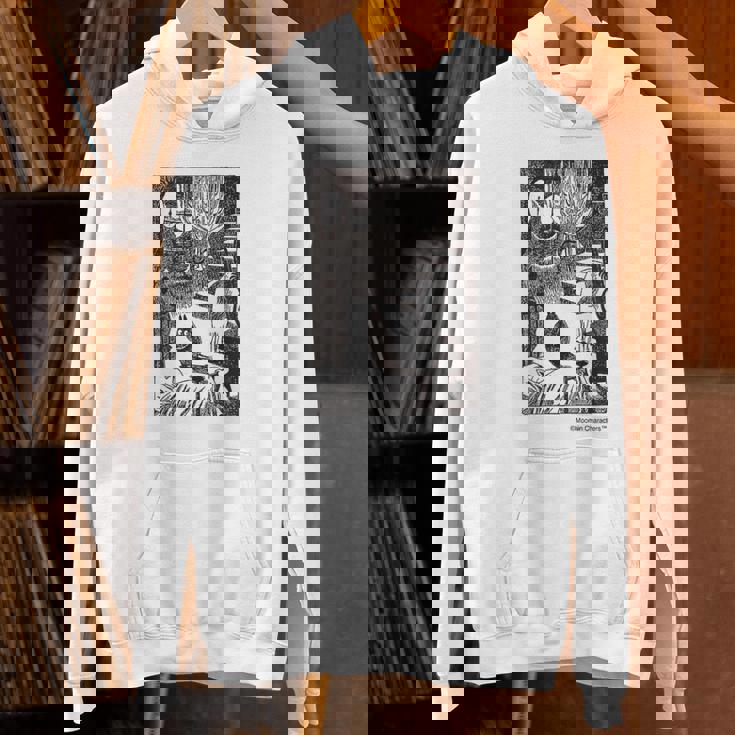 ムーミン 真夜中に起きる ムーミン谷の冬 パーカー