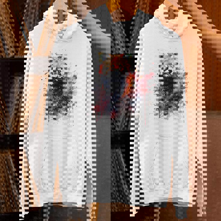 レッサーパンダ 恋人 アートワーク パーカー