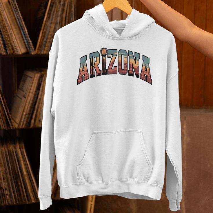 ヴィンテージアリゾナtシャツ レトロな砂漠のサグアロサボテン パーカー