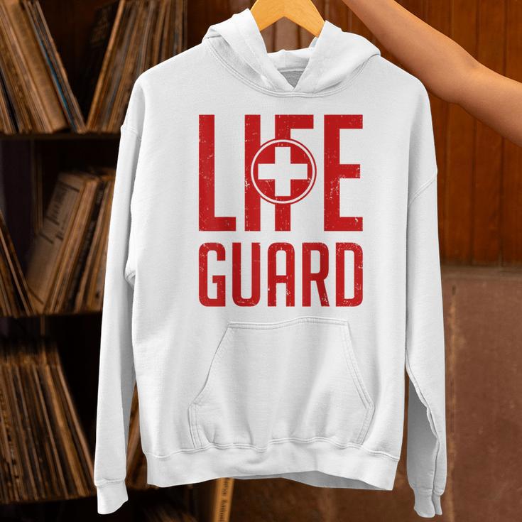 救命救急救命士のライフセーバー Lifeguard パーカー