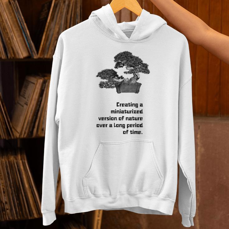盆栽 松 園芸 庭いじり オーガニック 伝統 わびとさび 庭師 渋かっこいい 長袖tシャツ パーカー