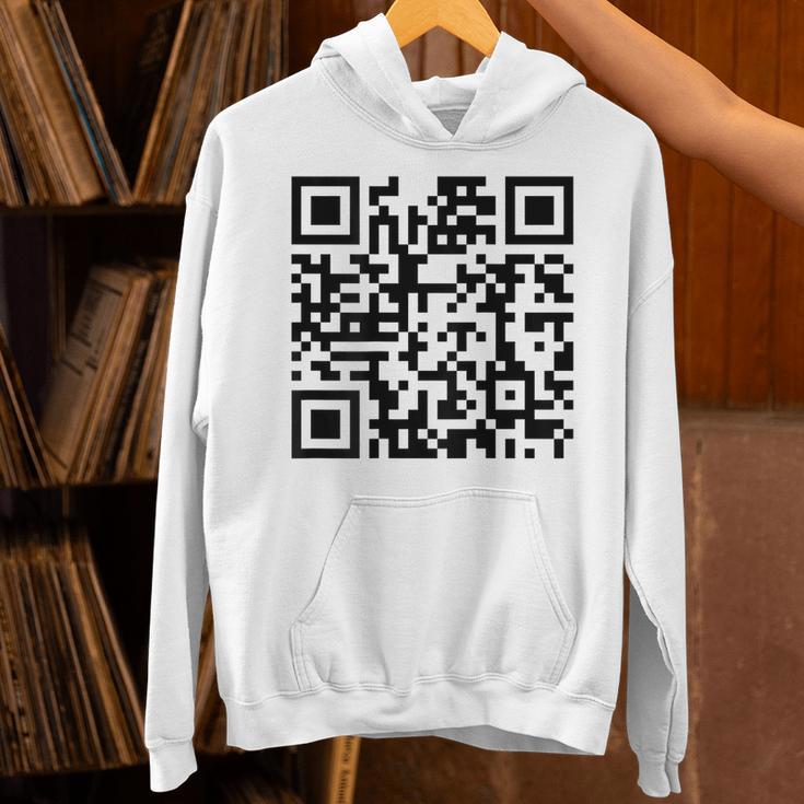 裏面面白いqr Fck You Code 中指言葉 パーカー