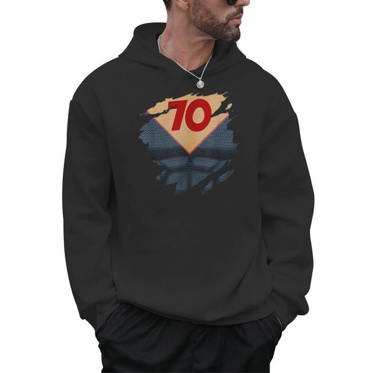 71st Birthday Comic Book Hero Born In 1954 Men Hoodie