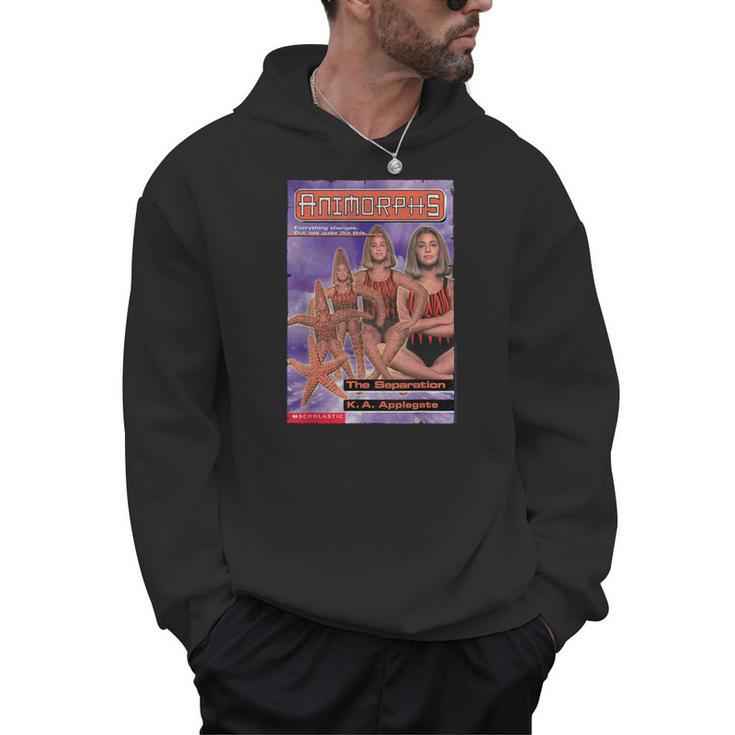 Animorphs The Separation Starfish Transformation Book Cover Men Hoodie