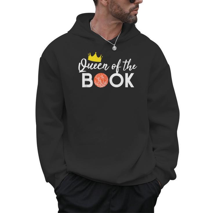 Basketball Scorebook Keeper Tshirt Scoring Queen Of The Book Men Hoodie