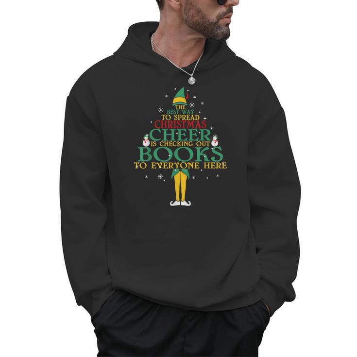 The Best Way To Spread Christmas Cheer Is Checking Out Books Men Hoodie
