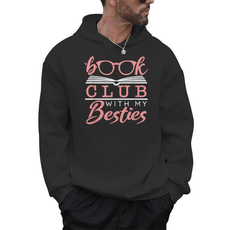 Book Club With My Besties Men Hoodie