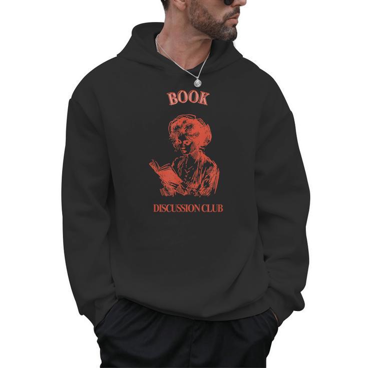 Book Discussion Club Men Hoodie