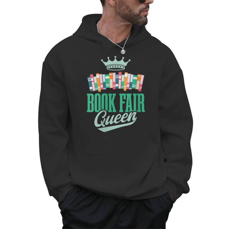 Book Fair Queen Literature School Book Fair Event Men Hoodie