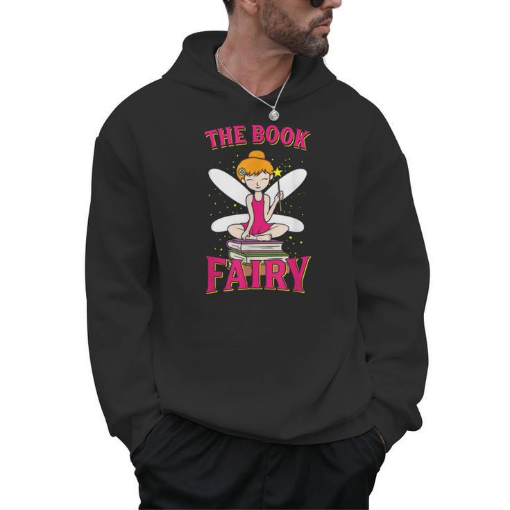 The Book Fairy Reading Teacher Librarian Men Women Men Hoodie