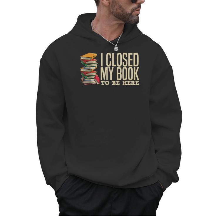 Book Lover For Men Women Reader Cool Librarian Men Hoodie