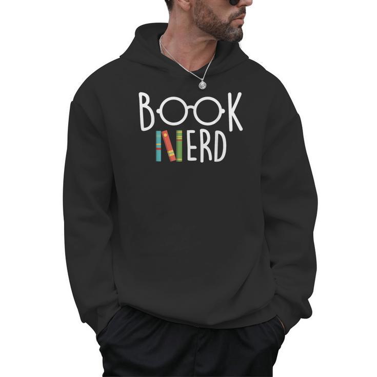 Book Nerd School Librarian Library Bibliophile Reading Men Hoodie