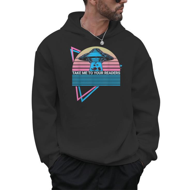 Book Reader Bookworm Take Me To Your Readers Men Hoodie