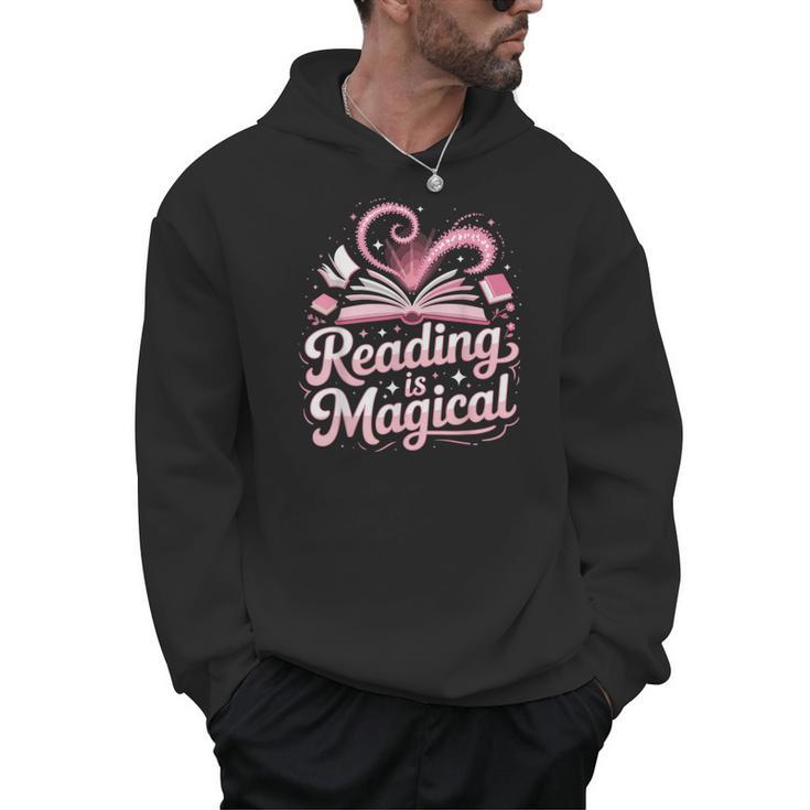 Book Reading Reading Is Magical Men Hoodie