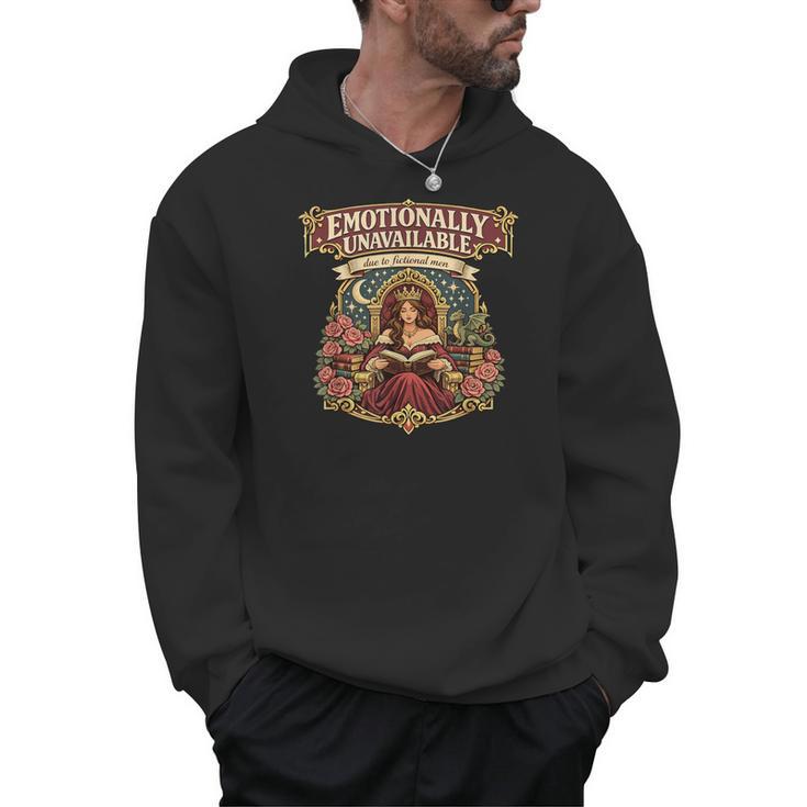 Book Reading Outfit Woman Romantasy And Romance Dress Reader Men Hoodie