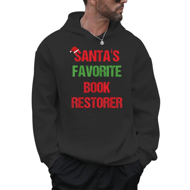 Book Restorer Pajama Christmas Men Hoodie