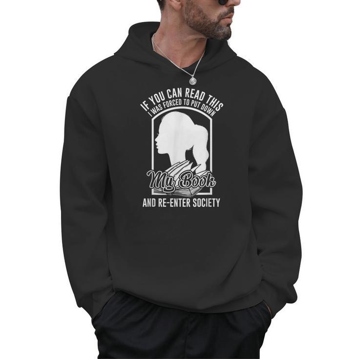 Book Society Library Literature Reading Books Lover Bookworm Men Hoodie