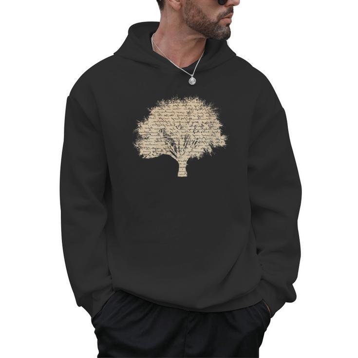 Book Tree Fantasy Men Hoodie