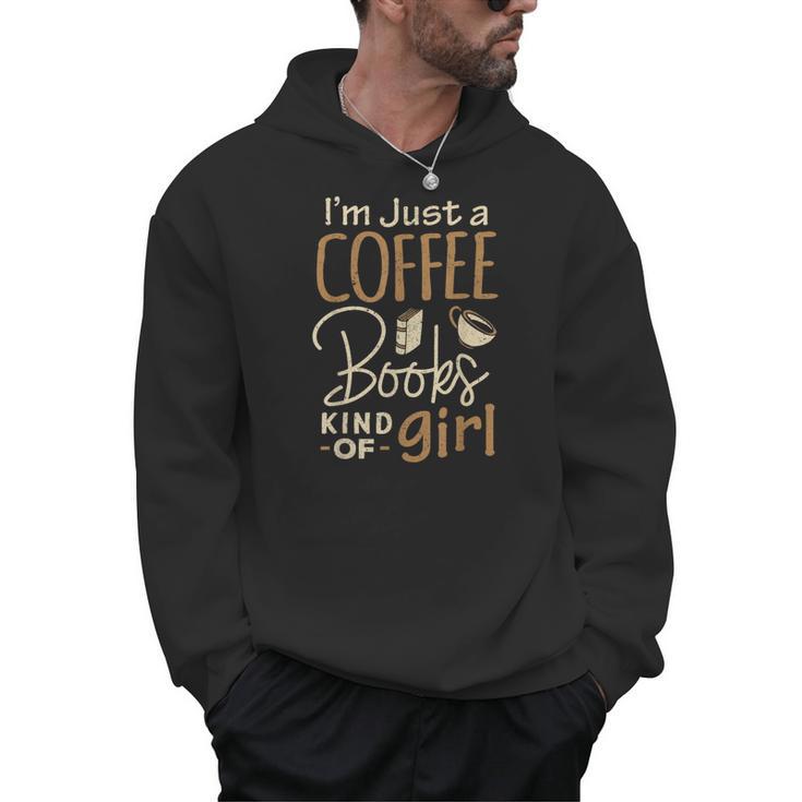 Bookworm Shirt I'm Just A Coffee Books Lover Women Girl Tee Men Hoodie