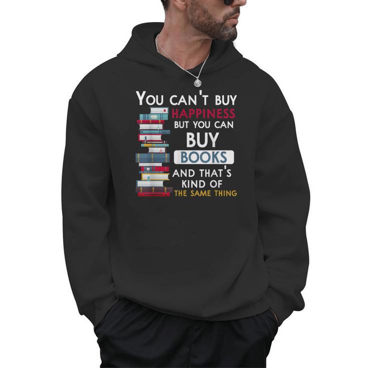 You Can't Buy Happiness But You Can Buy Books Men Hoodie