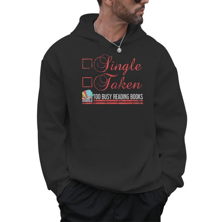 Checklist For Busy Reading Books Bookworm Men Hoodie