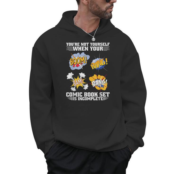 Comic Book Collecting Gear Collection Comics Collector Men Hoodie