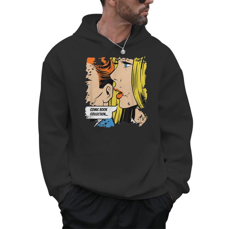 Comic Book Collection Comic Book Collector Men Hoodie