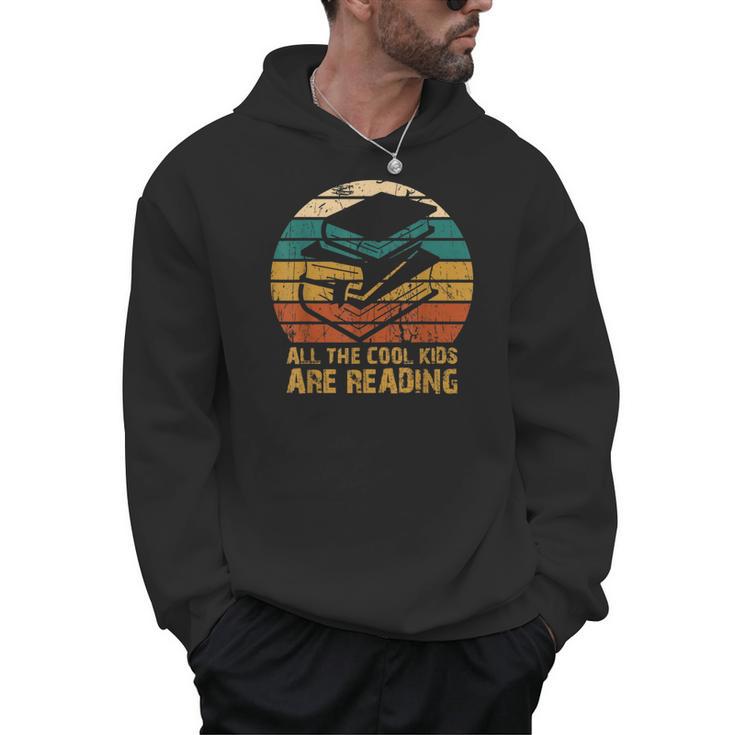 All The Cool Kids Are Reading Books Men Hoodie