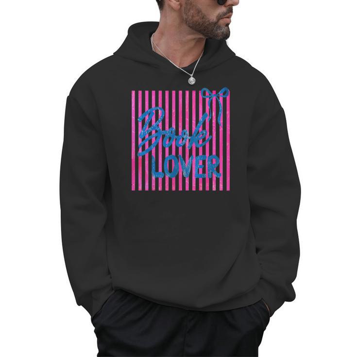 Coquette Book Lover Men Hoodie