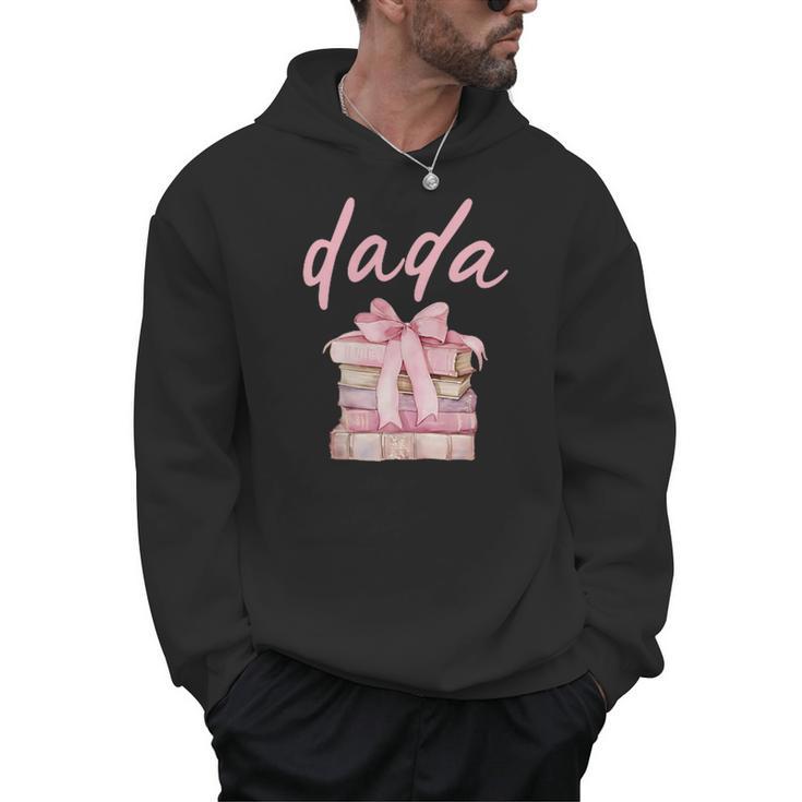 Dada Book First Chapter Birthday Girl Coquette Bow Matching Men Hoodie