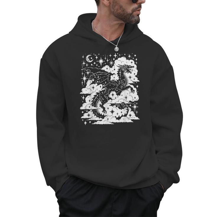 Dark Academia Fantasy Dragon Book Lover Bookish Goblincore Men Hoodie