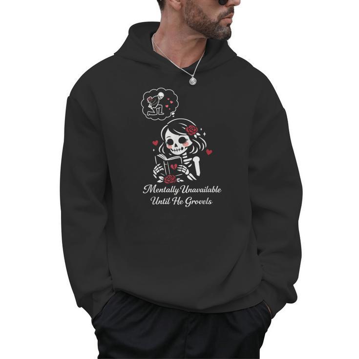 Dark Romance Skeleton Costume Woman Pajama Book Reading Men Hoodie