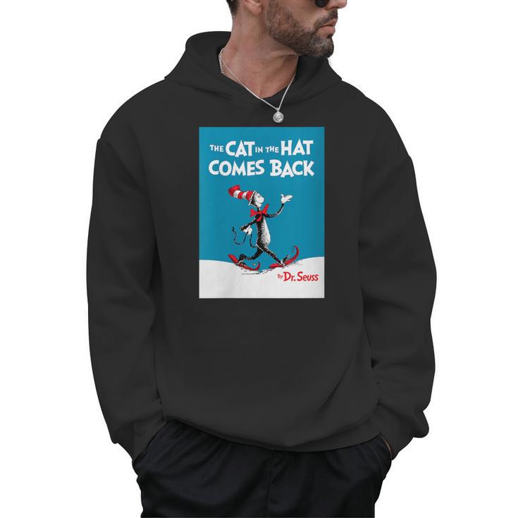Dr Seuss The Cat In The Hat Comes Back Book Cover Men Hoodie