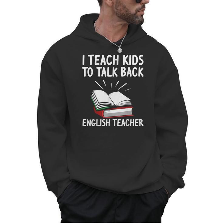 English Teacher Outfit Book Graphic English Grammar Lessons For Men Women Men Hoodie