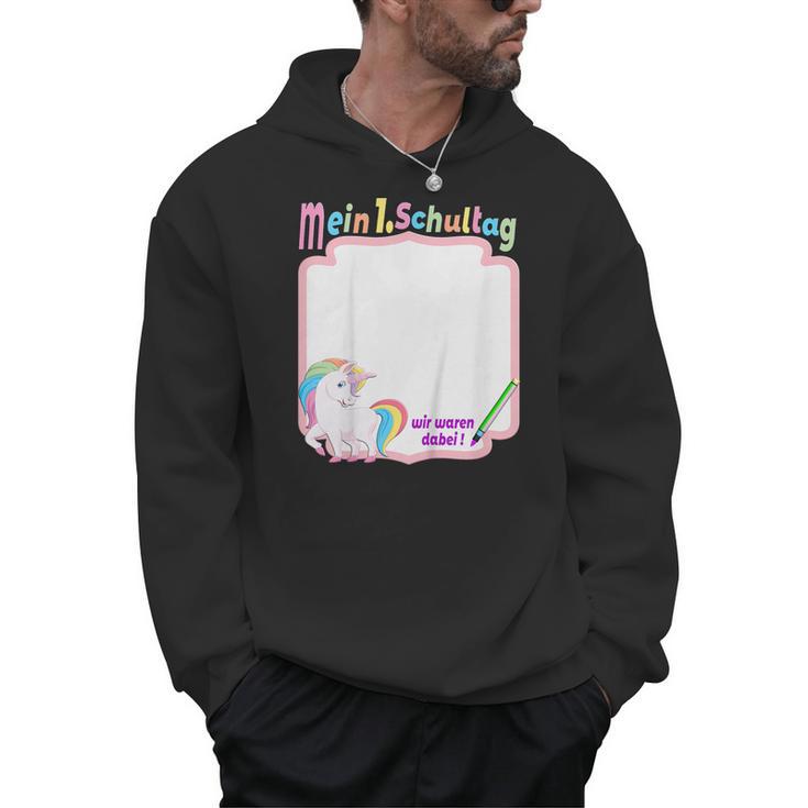 First Day Of School 2021 Guest Book Unicorn Unicon Men Hoodie