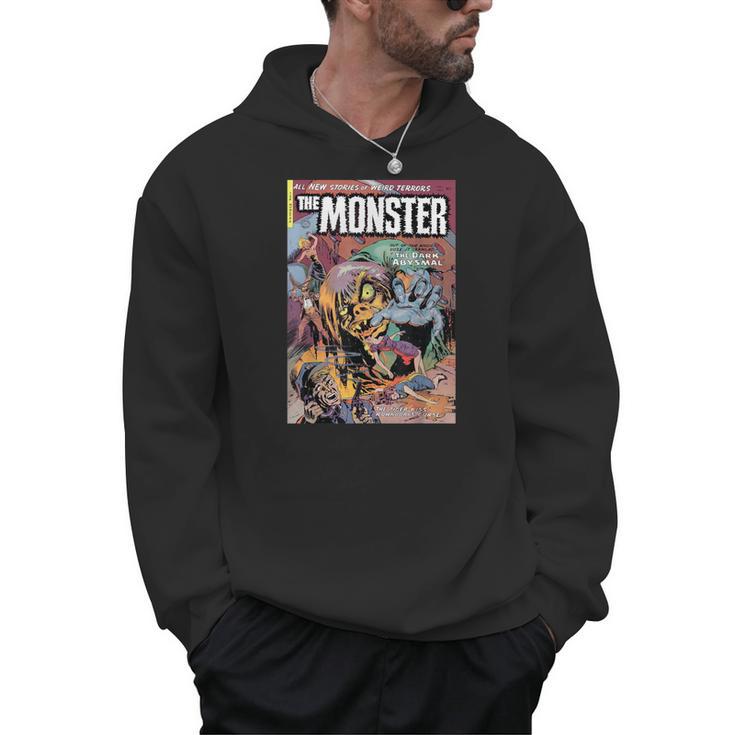 Halloween Horror Vintage Monster Comic Book Retro Men Hoodie